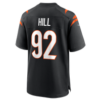 Cincinnati Bengals B.J. Hill Black Game Jersey