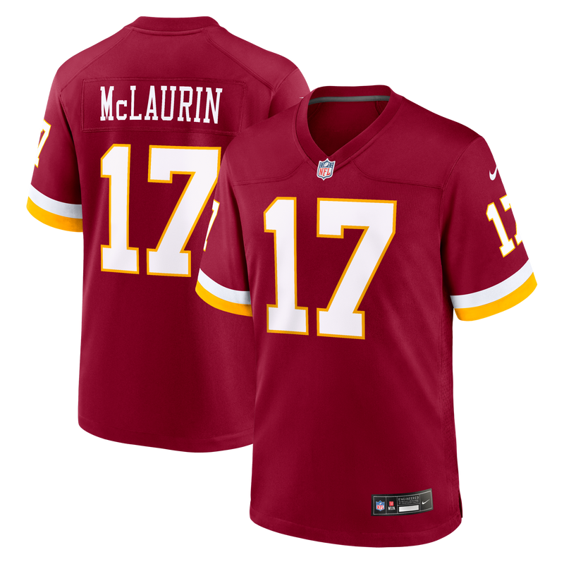 Washington Commanders Terry McLaurin Burgundy Game Jersey