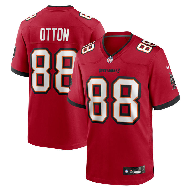 Tampa Bay Buccaneers Cade Otton Red Game Player Jersey