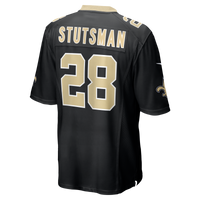 New Orleans Saints Danny Stutsman Black Team Game Jersey