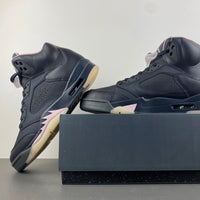 Low Top Sneakers, Carbon Gray Pink Colorway, Lace Up Design, Casual Gift for Sneaker Fans