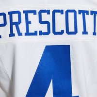 Dallas Cowboys Dak Prescott White Elite Jersey