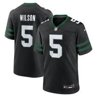 New York Jets Garrett Wilson Legacy Black Alternate Game Jersey