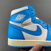 High Top Sneakers, Blue White Colorway, Lace Up Design, Casual Gift for Sneaker Fans