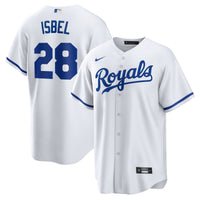 Kansas City Royals Kyle Isbel White Home Replica Jersey