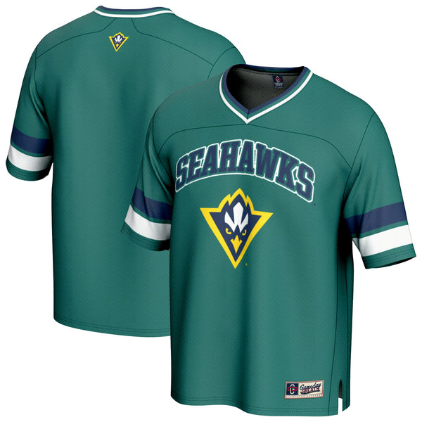 UNC Wilmington Seahawks Football Jersey - Teal