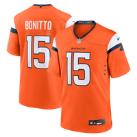 Denver Broncos Nik Bonitto Orange Team Game Jersey