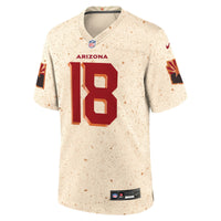 Arizona Cardinals Marvin Harrison Jr. Natural 2025 Rivalries Collection Game Jersey