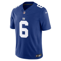 New York Giants Jaxson Dart Royal Team Stitched Limited Jersey