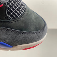 Low Top Sneakers, Blue Black Red Colorway, Lace Up Design, Casual Gift for Sneaker Fans