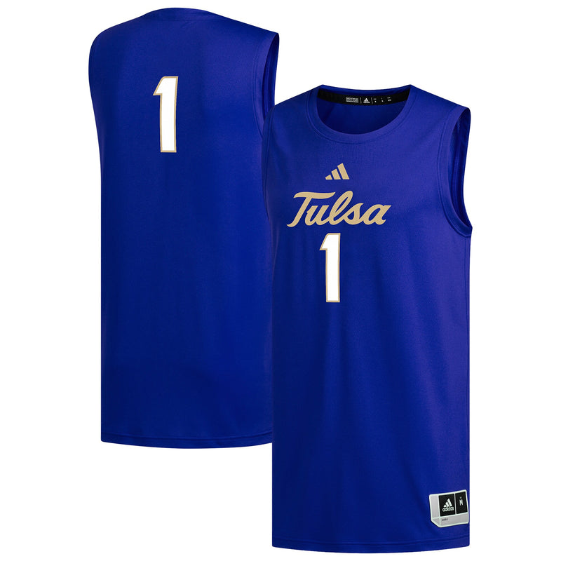 #1 Tulsa Golden Hurricane Replica Basketball Jersey - Royal