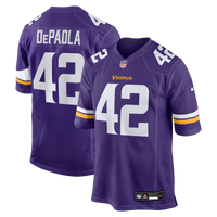 Minnesota Vikings Andrew DePaola Purple Game Jersey