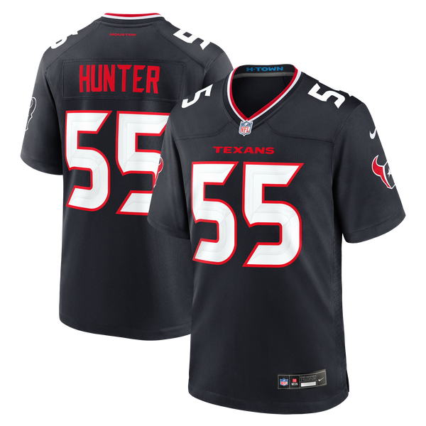 Houston Texans Danielle Hunter Navy Team Game Jersey