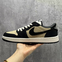 Low Top Sneakers, Black Colorway, Reverse Hook Design, Lace Up Design, Casual Gift for Sneaker Fans