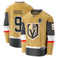 Vegas Golden Knights Jack Eichel Gold 2026 Stanley Cup Final Breakaway Jersey