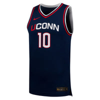 #10 UConn Huskies Replica Basketball Jersey - Navy
