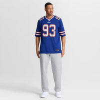 Buffalo Bills Austin Johnson Royal Team Game Jersey