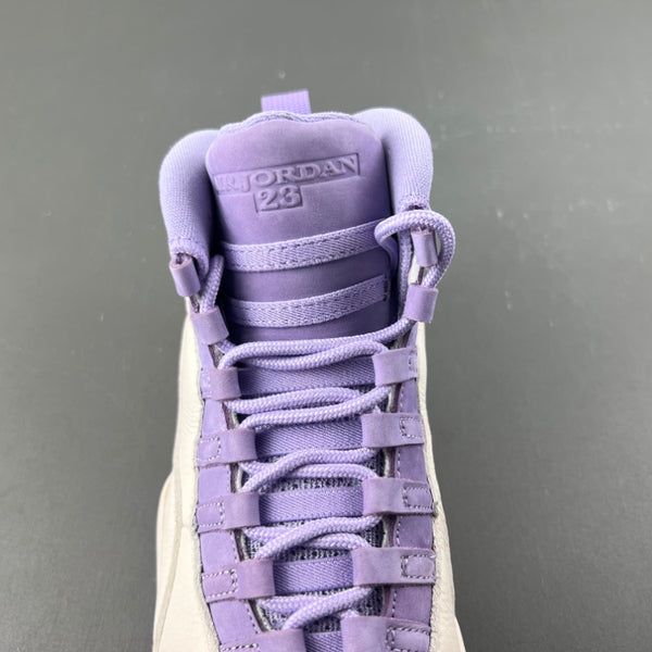 Low Top Sneakers, White Purple Colorway, Lace Up Design, Casual Gift for Sneaker Fans