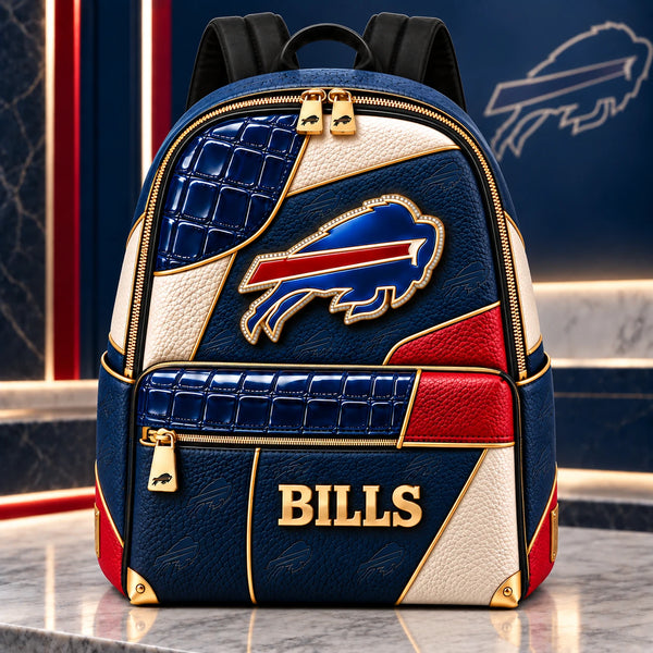 BUF Standing Charge - A Study in Navy, Red and Gold Panelwork - main