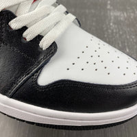 Low Top Sneakers, White Black Red Colorway, Lace Up Design, Casual Gift for Sneaker Fans