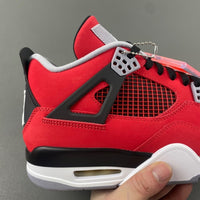 Retro Mid Top Sneakers, Red Colorway, Lace Up Design, Casual Gift for Sneaker Fans