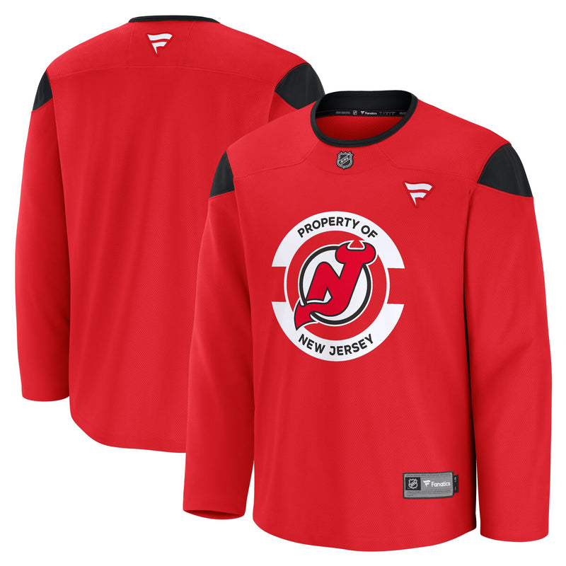 New Jersey Devils Red Practice Jersey