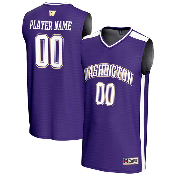 Washington Huskies NIL Pick-A-Player Lightweight Basketball Fashion Jersey - Purple