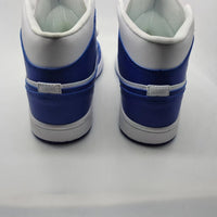 Sneakers, Blue White Colorway, Lace Up Design, Casual Gift for Sneaker Fans
