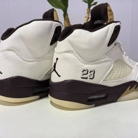 High Top Sneakers, Gold Colorway, Lace Up Design, Casual Gift for Sneaker Fans