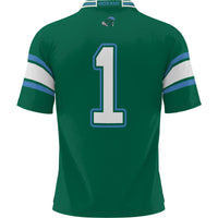 #1 Tulane Green Wave Football Jersey - Green