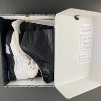 Low Top Sneakers, White Black Pink Colorway, Leather Footwear, Lace Up Design, Casual Gift for Sneaker Fans