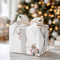 Female Physician Wrapping Paper, Doctor Christmas Wrapping Paper, Healthcare Worker Gift Wrap, Medical Professional Xmas Wrapping Paper