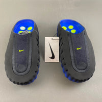 Slides, Blue Black Colorway, Slip On Design, Casual Gift for Shoe Lovers