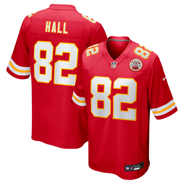 Kansas City Chiefs Dante Hall Red Retired Player Game Jersey