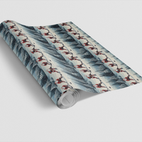 Slapshot Sports Gift Wrap Roll, Hockey Santa Wrapping Paper, Christmas Hockey Player Present Paper, Holiday Gift Wrap for Coach and Player
