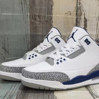 Sneakers, Blue White Colorway, Lace Up Design, Casual Gift for Sneaker Fans