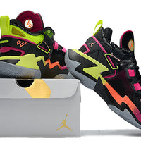 Sneakers, Black Multicolor Colorway, Lace Up Design, Casual Gift for Sneaker Fans
