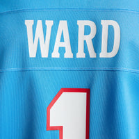 Tennessee Titans Cameron Ward Light Blue Game Jersey