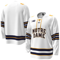 Notre Dame Fighting Irish Home Replica Hockey Jersey - White