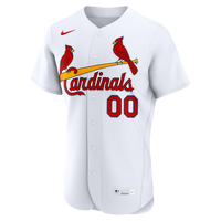St. Louis Cardinals White Home Authentic Custom Jersey