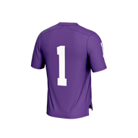 #1 Furman Paladins Lightweight Football Fashion Jersey - Purple