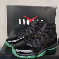 High Top Sneakers, Black Green Colorway, Lace Up Design, Casual Gift for Sneaker Fans