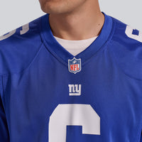 New York Giants Jaxson Dart Royal Team Game Jersey