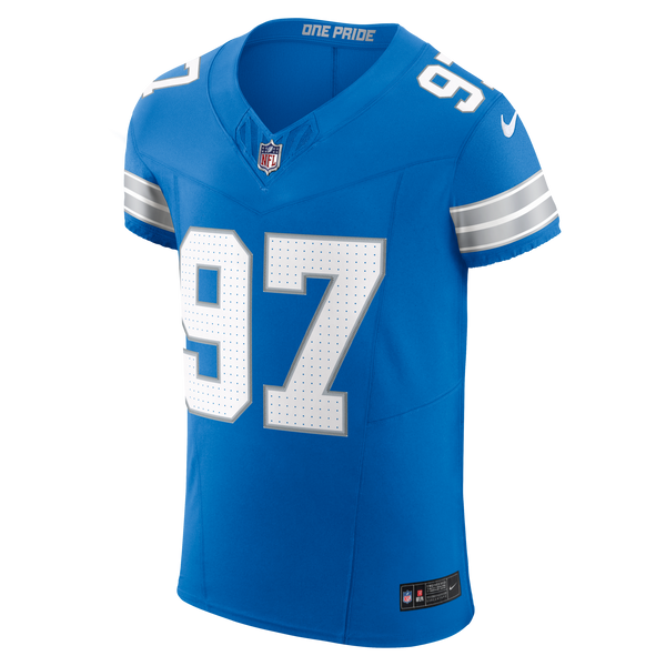 Detroit Lions Aidan Hutchinson Blue Team Elite Jersey