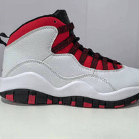 High Top Sneakers, White Red Black Colorway, Mismatched Colorway, Lace Up Design, Casual Gift for Sneaker Fans