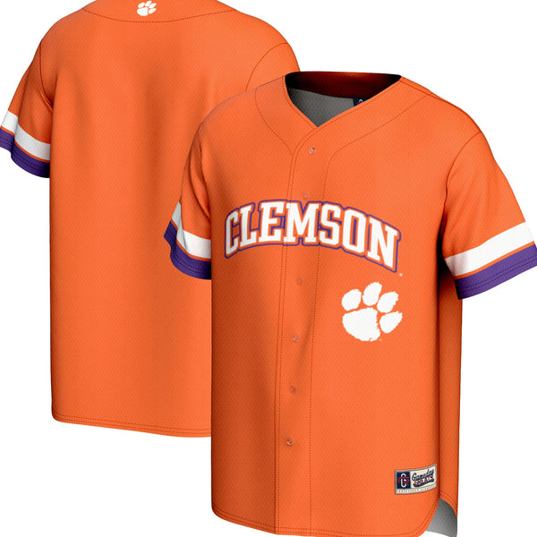Clemson Tigers Spirit Baseball Jersey - Orange