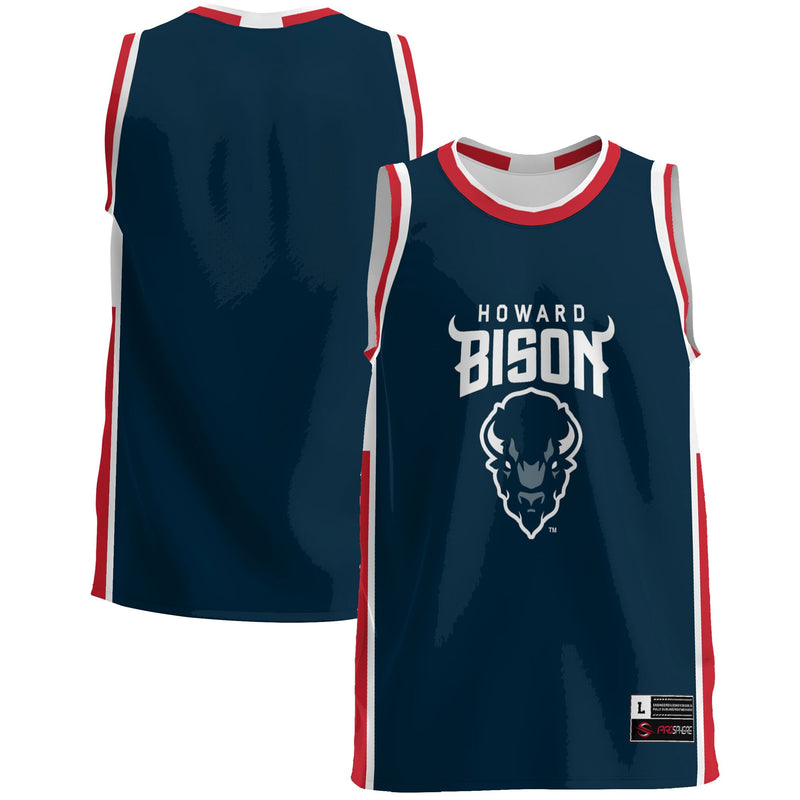 Howard Bison Lightweight Basketball Jersey - Blue