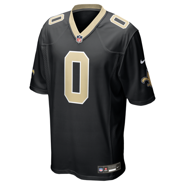 New Orleans Saints Ugo Amadi Black Team Game Jersey