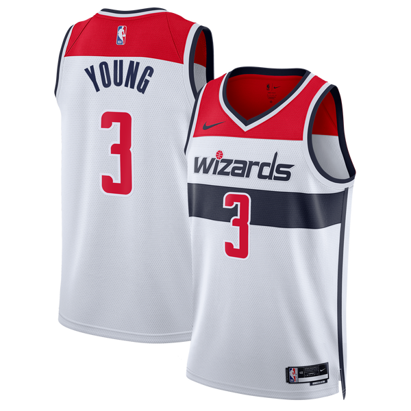 Washington Wizards Association Edition Swingman Jersey - White - Trae Young