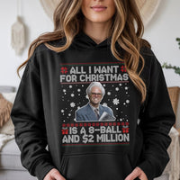 Retro Christmas Graphic Sweatshirt, Humorous Christmas Meme Hoodie, Adorable Christmas Holiday Sweater, Winter Meme Pullover, Humorous Christmas Present